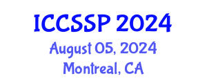 International Conference on Circuits, Systems, and Signal Processing (ICCSSP) August 05, 2024 - Montreal, Canada