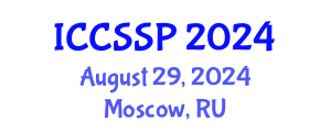 International Conference on Circuits, Systems, and Signal Processing (ICCSSP) August 29, 2024 - Moscow, Russia