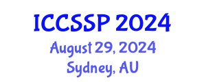 International Conference on Circuits, Systems, and Signal Processing (ICCSSP) August 29, 2024 - Sydney, Australia