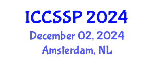 International Conference on Circuits, Systems, and Signal Processing (ICCSSP) December 02, 2024 - Amsterdam, Netherlands
