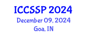 International Conference on Circuits, Systems, and Signal Processing (ICCSSP) December 09, 2024 - Goa, India