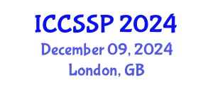 International Conference on Circuits, Systems, and Signal Processing (ICCSSP) December 09, 2024 - London, United Kingdom