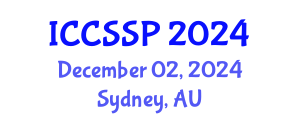 International Conference on Circuits, Systems, and Signal Processing (ICCSSP) December 02, 2024 - Sydney, Australia