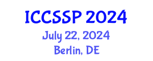 International Conference on Circuits, Systems, and Signal Processing (ICCSSP) July 22, 2024 - Berlin, Germany