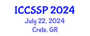 International Conference on Circuits, Systems, and Signal Processing (ICCSSP) July 22, 2024 - Crete, Greece