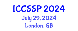 International Conference on Circuits, Systems, and Signal Processing (ICCSSP) July 29, 2024 - London, United Kingdom