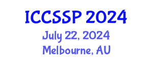 International Conference on Circuits, Systems, and Signal Processing (ICCSSP) July 22, 2024 - Melbourne, Australia
