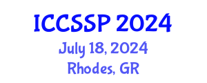 International Conference on Circuits, Systems, and Signal Processing (ICCSSP) July 18, 2024 - Rhodes, Greece