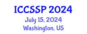 International Conference on Circuits, Systems, and Signal Processing (ICCSSP) July 15, 2024 - Washington, United States