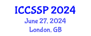International Conference on Circuits, Systems, and Signal Processing (ICCSSP) June 27, 2024 - London, United Kingdom