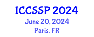 International Conference on Circuits, Systems, and Signal Processing (ICCSSP) June 20, 2024 - Paris, France