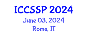 International Conference on Circuits, Systems, and Signal Processing (ICCSSP) June 03, 2024 - Rome, Italy
