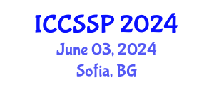 International Conference on Circuits, Systems, and Signal Processing (ICCSSP) June 03, 2024 - Sofia, Bulgaria