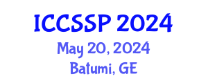 International Conference on Circuits, Systems, and Signal Processing (ICCSSP) May 20, 2024 - Batumi, Georgia