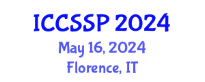 International Conference on Circuits, Systems, and Signal Processing (ICCSSP) May 16, 2024 - Florence, Italy
