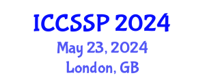 International Conference on Circuits, Systems, and Signal Processing (ICCSSP) May 23, 2024 - London, United Kingdom