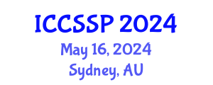 International Conference on Circuits, Systems, and Signal Processing (ICCSSP) May 16, 2024 - Sydney, Australia