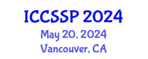 International Conference on Circuits, Systems, and Signal Processing (ICCSSP) May 20, 2024 - Vancouver, Canada