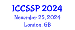 International Conference on Circuits, Systems, and Signal Processing (ICCSSP) November 25, 2024 - London, United Kingdom