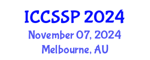 International Conference on Circuits, Systems, and Signal Processing (ICCSSP) November 07, 2024 - Melbourne, Australia