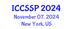 International Conference on Circuits, Systems, and Signal Processing (ICCSSP) November 07, 2024 - New York, United States