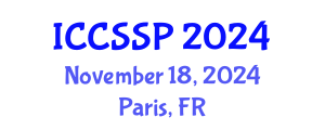 International Conference on Circuits, Systems, and Signal Processing (ICCSSP) November 18, 2024 - Paris, France