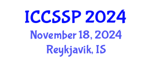 International Conference on Circuits, Systems, and Signal Processing (ICCSSP) November 18, 2024 - Reykjavik, Iceland