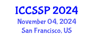 International Conference on Circuits, Systems, and Signal Processing (ICCSSP) November 04, 2024 - San Francisco, United States