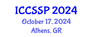 International Conference on Circuits, Systems, and Signal Processing (ICCSSP) October 17, 2024 - Athens, Greece