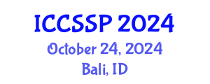 International Conference on Circuits, Systems, and Signal Processing (ICCSSP) October 24, 2024 - Bali, Indonesia