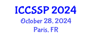 International Conference on Circuits, Systems, and Signal Processing (ICCSSP) October 28, 2024 - Paris, France