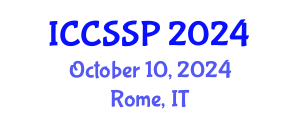 International Conference on Circuits, Systems, and Signal Processing (ICCSSP) October 10, 2024 - Rome, Italy
