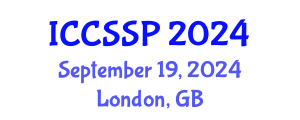 International Conference on Circuits, Systems, and Signal Processing (ICCSSP) September 19, 2024 - London, United Kingdom