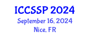 International Conference on Circuits, Systems, and Signal Processing (ICCSSP) September 16, 2024 - Nice, France