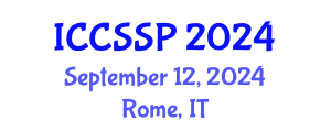International Conference on Circuits, Systems, and Signal Processing (ICCSSP) September 12, 2024 - Rome, Italy