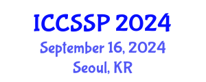 International Conference on Circuits, Systems, and Signal Processing (ICCSSP) September 16, 2024 - Seoul, Republic of Korea