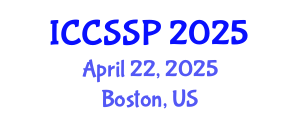 International Conference on Circuits, Systems, and Signal Processing (ICCSSP) April 22, 2025 - Boston, United States