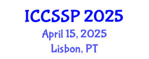 International Conference on Circuits, Systems, and Signal Processing (ICCSSP) April 15, 2025 - Lisbon, Portugal