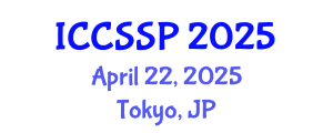 International Conference on Circuits, Systems, and Signal Processing (ICCSSP) April 22, 2025 - Tokyo, Japan