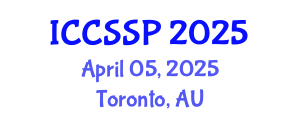 International Conference on Circuits, Systems, and Signal Processing (ICCSSP) April 05, 2025 - Toronto, Australia