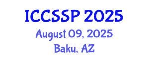 International Conference on Circuits, Systems, and Signal Processing (ICCSSP) August 09, 2025 - Baku, Azerbaijan