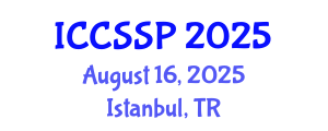 International Conference on Circuits, Systems, and Signal Processing (ICCSSP) August 16, 2025 - Istanbul, Turkey
