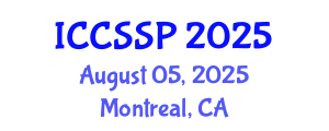 International Conference on Circuits, Systems, and Signal Processing (ICCSSP) August 05, 2025 - Montreal, Canada