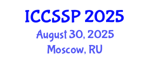 International Conference on Circuits, Systems, and Signal Processing (ICCSSP) August 30, 2025 - Moscow, Russia