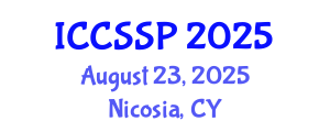 International Conference on Circuits, Systems, and Signal Processing (ICCSSP) August 23, 2025 - Nicosia, Cyprus