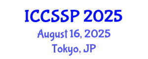 International Conference on Circuits, Systems, and Signal Processing (ICCSSP) August 16, 2025 - Tokyo, Japan