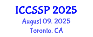 International Conference on Circuits, Systems, and Signal Processing (ICCSSP) August 09, 2025 - Toronto, Canada