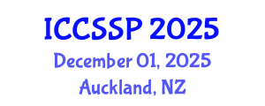 International Conference on Circuits, Systems, and Signal Processing (ICCSSP) December 01, 2025 - Auckland, New Zealand
