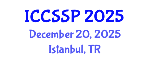 International Conference on Circuits, Systems, and Signal Processing (ICCSSP) December 20, 2025 - Istanbul, Turkey