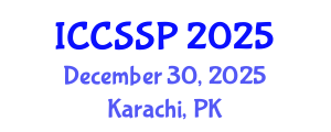 International Conference on Circuits, Systems, and Signal Processing (ICCSSP) December 30, 2025 - Karachi, Pakistan